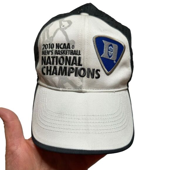 Nike Duke Blue Devils Hat Cap Gray White OSFM - Picture 2 of 9